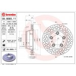 Brembo Δισκόπλακα - 09.6665.11