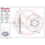 Brembo Δισκόπλακα - 09.6866.20