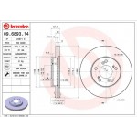 Brembo Δισκόπλακα - 09.6893.14