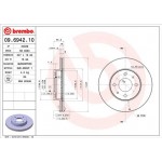 Brembo Δισκόπλακα - 09.6942.10