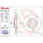 Brembo Δισκόπλακα - 09.7074.11