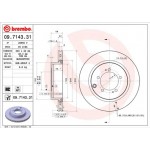 Brembo Δισκόπλακα - 09.7143.31