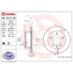 Brembo Δισκόπλακα - 09.7314.24