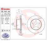 Brembo Δισκόπλακα - 09.7421.81