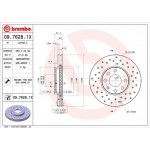 Brembo Δισκόπλακα - 09.7628.1X Brembo Δισκόπλακα - 09.7628.1X