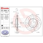 Brembo Δισκόπλακα - 09.7629.1X Brembo Δισκόπλακα - 09.7629.1X