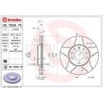 Brembo Δισκόπλακα - 09.7629.75