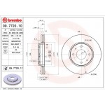 Brembo Δισκόπλακα - 09.7720.10