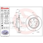 Brembo Δισκόπλακα - 09.7727.11 Brembo Δισκόπλακα - 09.7727.11