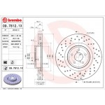 Brembo Δισκόπλακα - 09.7812.1X Brembo Δισκόπλακα - 09.7812.1X