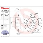 Brembo Δισκόπλακα - 09.7813.1X Brembo Δισκόπλακα - 09.7813.1X