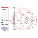 Brembo Δισκόπλακα - 09.7880.11