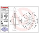 Brembo Δισκόπλακα - 09.7880.1X Brembo Δισκόπλακα - 09.7880.1X