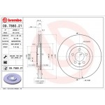 Brembo Δισκόπλακα - 09.7880.21 Brembo Δισκόπλακα - 09.7880.21