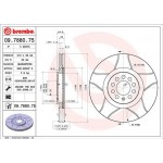 Brembo Δισκόπλακα - 09.7880.75