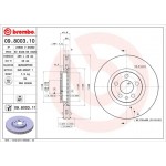 Brembo Δισκόπλακα - 09.8003.11 Brembo Δισκόπλακα - 09.8003.11