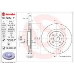 Brembo Δισκόπλακα - 09.8004.31