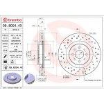 Brembo Δισκόπλακα - 09.8004.4X