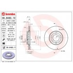 Brembo Δισκόπλακα - 09.8483.10