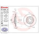 Brembo Δισκόπλακα - 09.8483.10