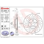 Brembo Δισκόπλακα - 09.8485.1X Brembo Δισκόπλακα - 09.8485.1X
