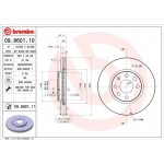 Brembo Δισκόπλακα - 09.8601.10