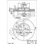 Brembo Δισκόπλακα - 09.8601.75