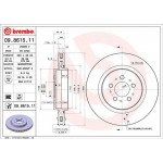 Brembo Δισκόπλακα - 09.8615.11