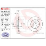 Brembo Δισκόπλακα - 09.8616.11