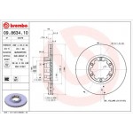 Brembo Δισκόπλακα - 09.8634.10