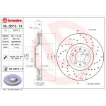 Brembo Δισκόπλακα - 09.8670.1X Brembo Δισκόπλακα - 09.8670.1X