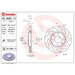 Brembo Δισκόπλακα - 09.8695.1X Brembo Δισκόπλακα - 09.8695.1X
