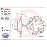 Brembo Δισκόπλακα - 09.8890.21 Brembo Δισκόπλακα - 09.8890.21