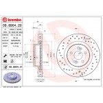 Brembo Δισκόπλακα - 09.8904.21 Brembo Δισκόπλακα - 09.8904.21