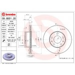 Brembo Δισκόπλακα - 09.8931.20