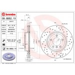 Brembo Δισκόπλακα - 09.8952.1X Brembo Δισκόπλακα - 09.8952.1X