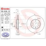 Brembo Δισκόπλακα - 09.9165.10