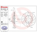 Brembo Δισκόπλακα - 09.9165.1X Brembo Δισκόπλακα - 09.9165.1X