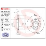 Brembo Δισκόπλακα - 09.9167.10