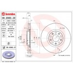 Brembo Δισκόπλακα - 09.9363.21 Brembo Δισκόπλακα - 09.9363.21