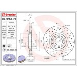 Brembo Δισκόπλακα - 09.9363.2X Brembo Δισκόπλακα - 09.9363.2X