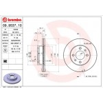 Brembo Δισκόπλακα - 09.9537.10