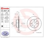 Brembo Δισκόπλακα - 09.9537.20