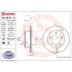 Brembo Δισκόπλακα - 09.9618.14