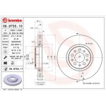 Brembo Δισκόπλακα - 09.9755.10