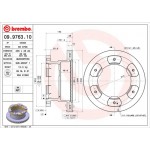 Brembo Δισκόπλακα - 09.9763.10 Brembo Δισκόπλακα - 09.9763.10