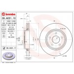 Brembo Δισκόπλακα - 09.A031.10