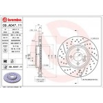 Brembo Δισκόπλακα - 09.A047.11