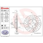 Brembo Δισκόπλακα - 09.A047.11