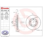 Brembo Δισκόπλακα - 09.A145.10